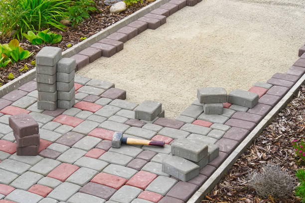 Permeable Paver Driveway in Derma, MS